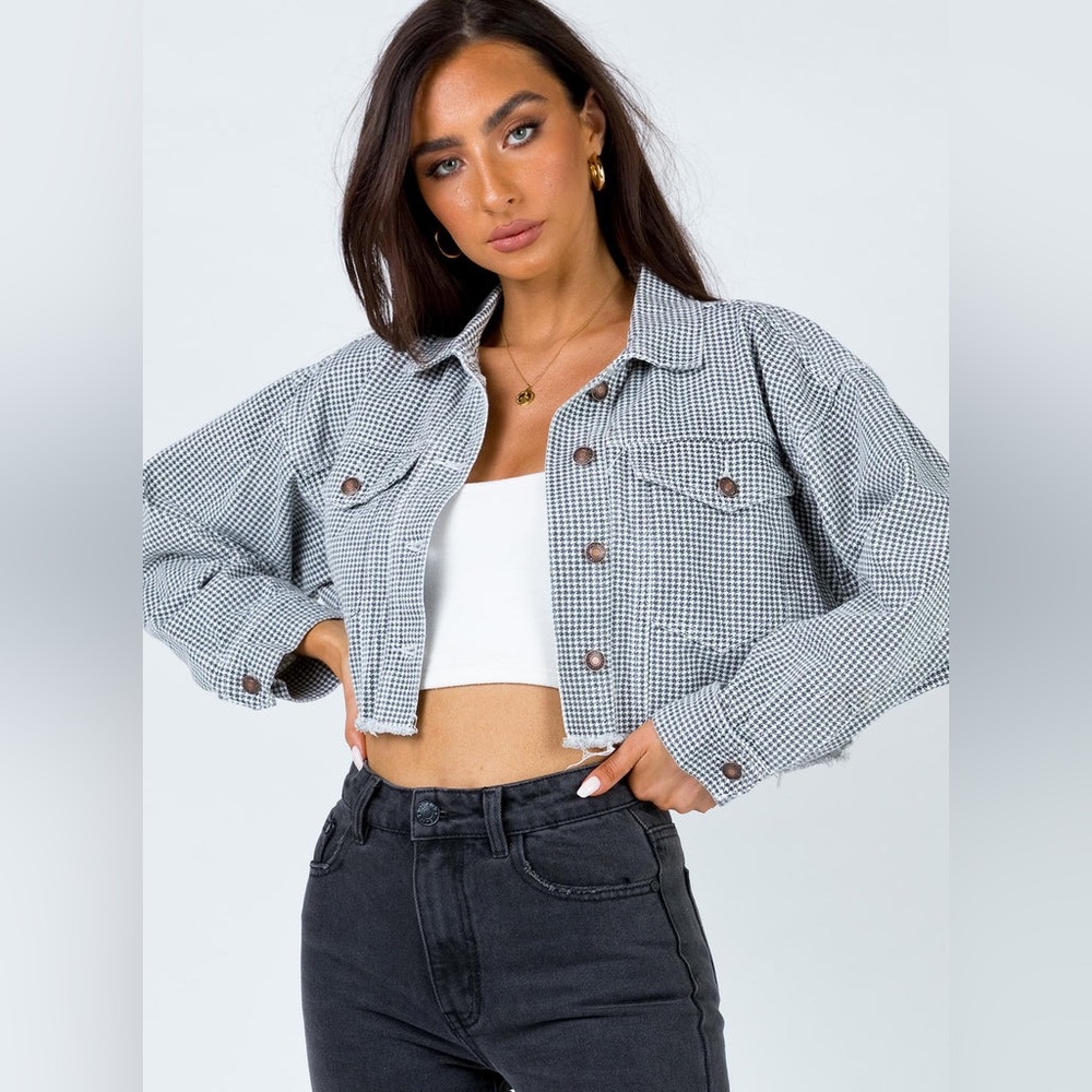 Princess Polly Checkered "Nixi" Jacket